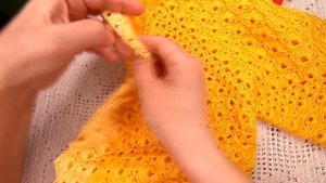 Кофточка из 2 ШЕСТИУГОЛЬНИКОВ , а может и КАРДИГАН, вязание КРЮЧКОМ ,crochet blouse ( В 334)