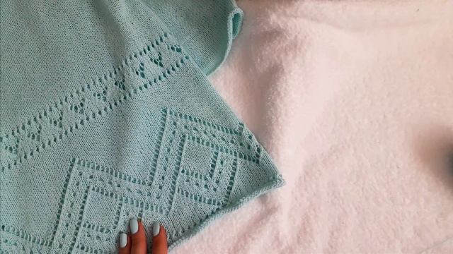 МК Летний джемпер с ажурным узором. Часть1. Начало/Перед/ Вырез горловины.