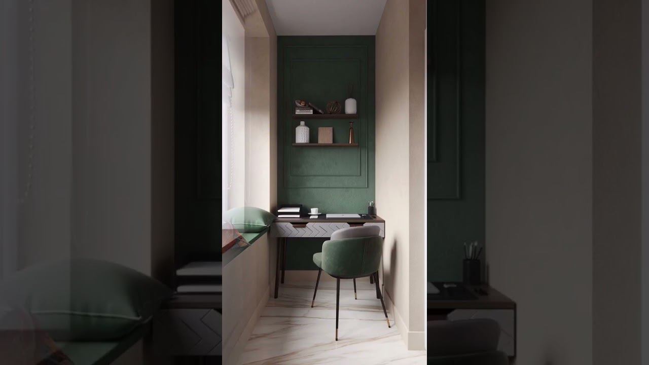 Визуализация/реализация. Добиваемся максимальной схожести. #interiordesign #реализацияпроекта