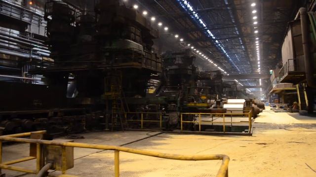 Стан горячей прокатки Новолипецкого металлургического комбината смотреть онлайн