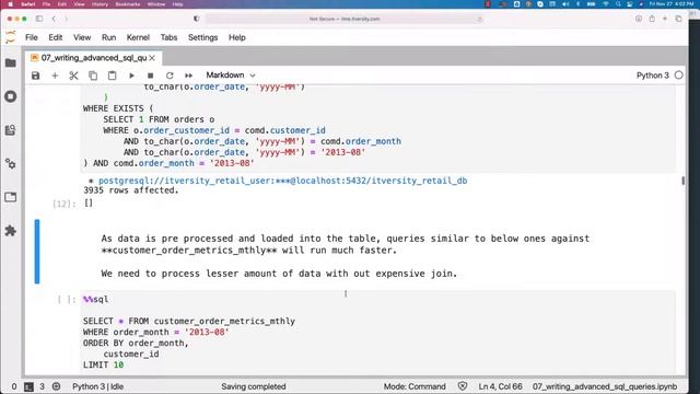 Mastering SQL - Postgresql - Advanced SQL - Advanced DML Operations