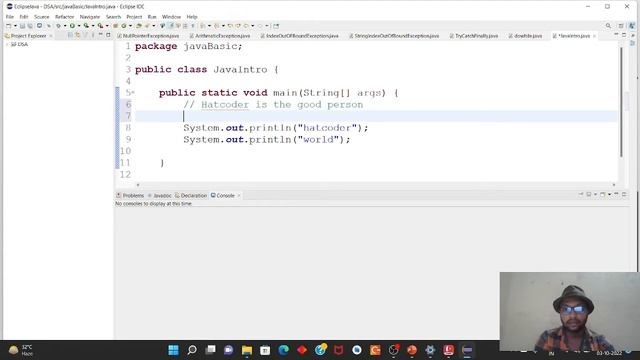 #lecture3 Comments in Java from  java series  #java #comments #education #learn #code
