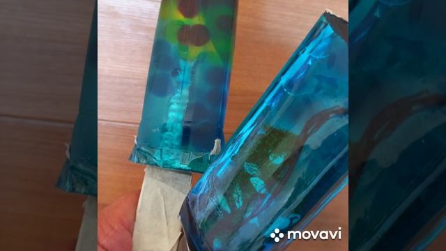 Рукоять ножа из ювелирной эпоксидки и ракушек с али смотреть онлайн