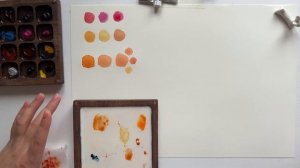 Как смешать цвет кожи в акварели | Делюсь любимым «рецептом»