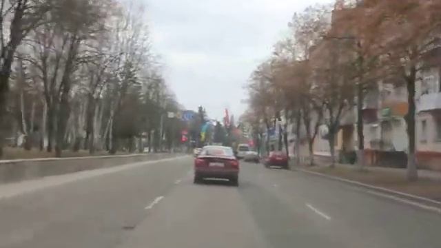 Чернигов с окна автомобиля