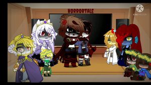 Undertale react to Sans and Papyrus aus 💙🍝 part (1/2) 언더테일