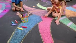 Crayola cмываемые мелки для рисования на асфальте