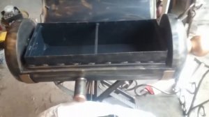 Мангал пушка