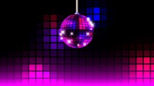 Футаж дискотека. Шар