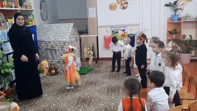 Детский сад №1 "Родина" г.Грозный - Физминутка смотреть онлайн