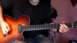 Godin A6 Ultra Baritone // Acoustic - Electric Guitar Unboxing and Demo