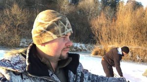 Зимняя рыбалка с комфортом в палатке с печкой / открытие твёрдой воды 2022-2023 / первый лёд /