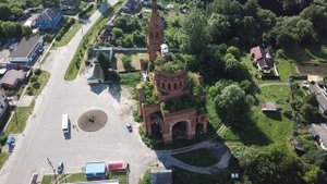 Знаменская церковь село Ульяново Калужская область 2020