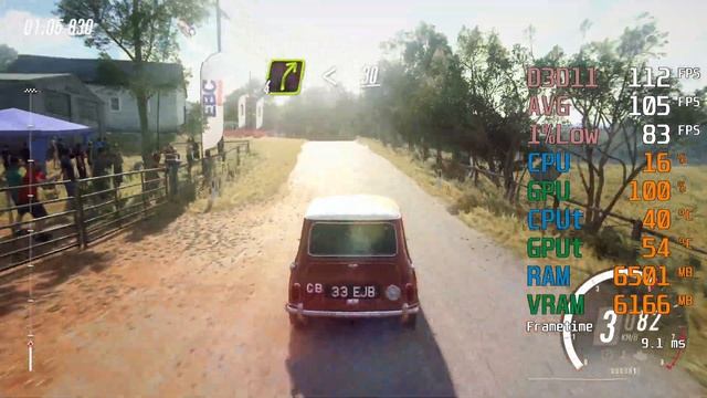 Radeon RX 6600 -- i5-13500 -- DiRT Rally 2.0 FPS Test смотреть онлайн