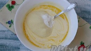 Творожные кексы с манкой