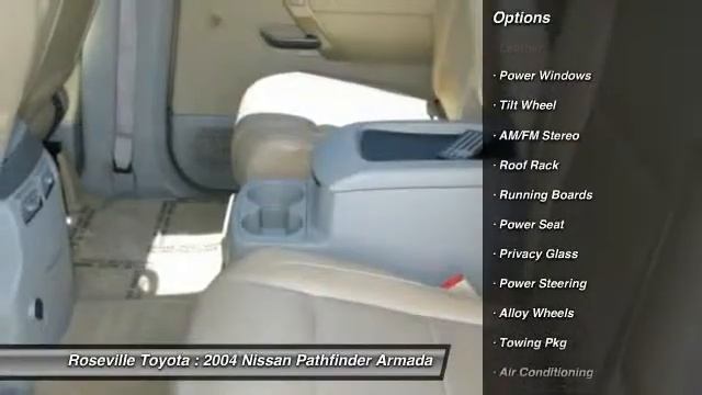 2004 Nissan Pathfinder Armada Roseville CA 4917 смотреть онлайн