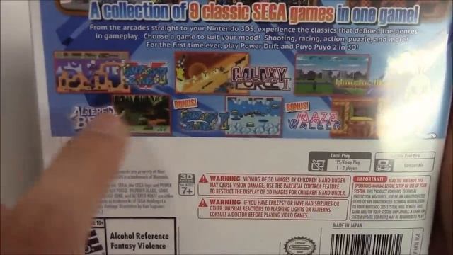 Sega 3D Classics Collection (Nintendo 3DS) Unboxing!! смотреть онлайн