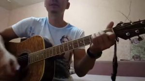 Найк Борзов - Три слова (cover) как играть на гитаре 2019