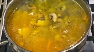 СУП С КУРИЦЕЙ И ГРИБАМИ. Простые продукты и изумительный вкус!