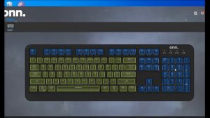 game onn keyboard keyboard color setting and Windows driver