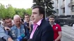 Саакашвили заигрывает по русски Saakashvili flirts in Russian