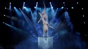 Эквилибр. Ручной эквилибр на кубе. Хрустальный дуэт. Парный эквилибр.