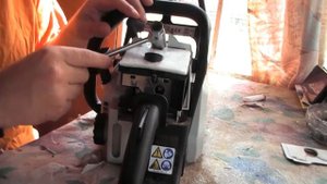 Замена свечи зажигания STIHL MS 180