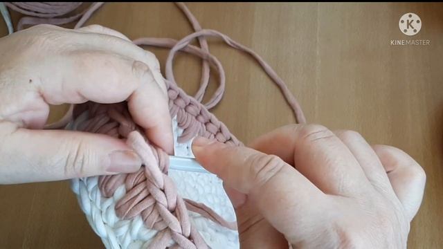 كروشيه بوكس بغرزة الحشو العميقة  بالتفصيل للمبتدءين  #t_shirt_yarn