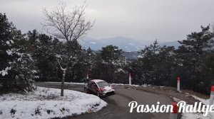 Test Rallye Monte Carlo 2021 - EVANS-MARTIN - Toyota Yaris WRC