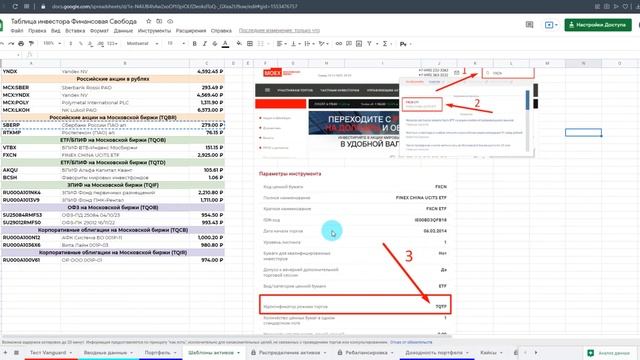 Как управлять инвестиционным портфелем с помощью Google таблиц / Инвестиционная стратегия
