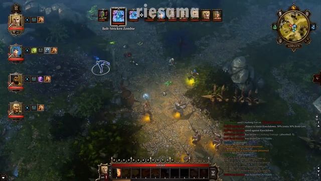 Divinity Original Sin Epic Encounters Playthrough - Electric Zombies At Cyseal Gate смотреть онлайн