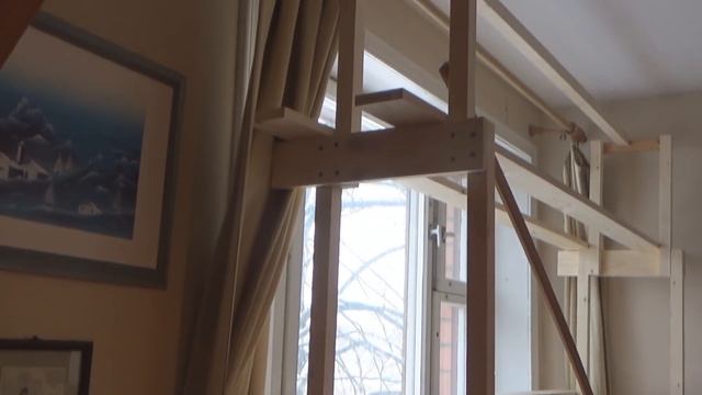 Стеллаж для рассады своими руками из дерева с подсветкой. Фитолампы от Минифермера (Minifermer.ru)