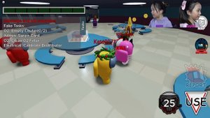 Janet and Kate were both imposters every round! | Roblox: Crewmates