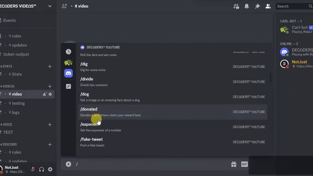 How To Make A All In One Bot Without Coding | Slash Commands | Discord.js v14 | DECODERS™