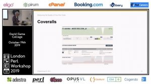 Dave Cross (davorg) - Measuring the Quality of your Perl Code