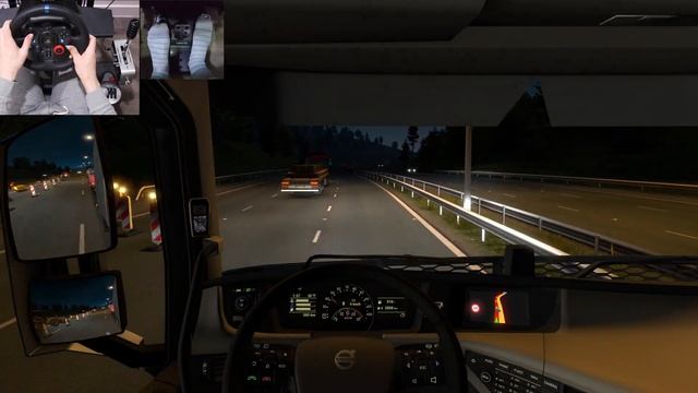 Euro Truck Simulator 2 Mod - Volvo FH16 10x6! (4K) Trip through Isle of Man (Logitech G29 Gameplay) смотреть онлайн