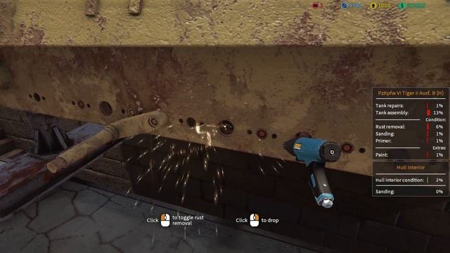 THE INFAMOUS KING TIGER - Tank Mechanic Simulator смотреть онлайн