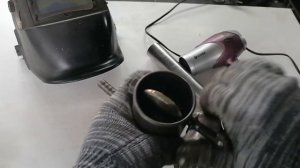 Газовая горелка для горна с принудительной подачей воздуха.