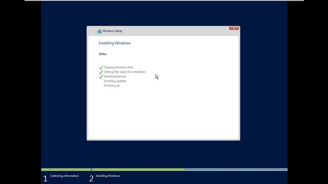 7-How to install Windows Server 2016 on Vmware workstation Pro_15#02 ...