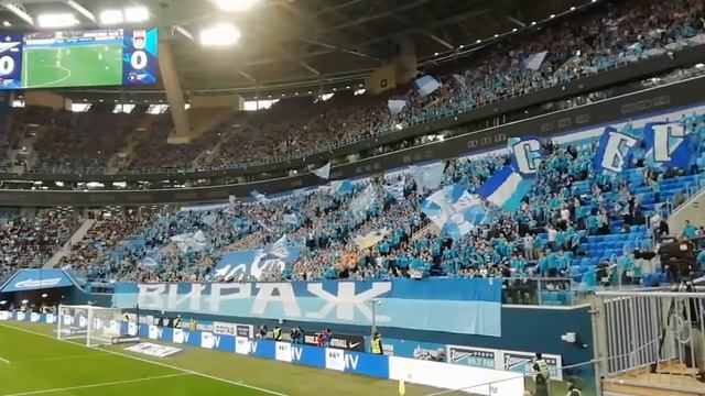 10032019 болельщики Зенита, вираж, матч с уфой.mp4 смотреть онлайн