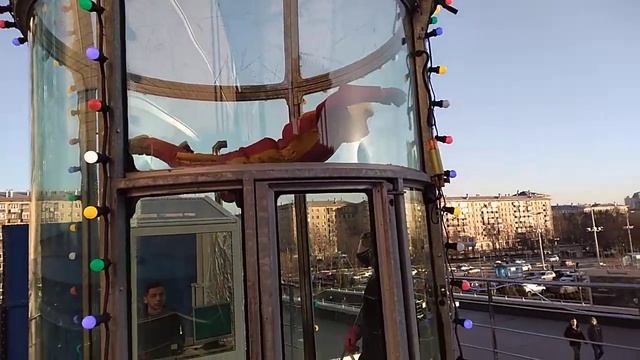 Аэротруба You Fly ТЦ Капитолий м. Университет Костя-Каскадёр 58ая минута налёта, вверх вниз, рулени смотреть онлайн