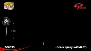 Фейерверк РС6553 "Все и сразу" (0,9" х 49 залпов) - new