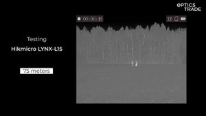 Hikmicro LYNX-L15 Thermal Imaging Monocular Testing | Optics Trade See Through