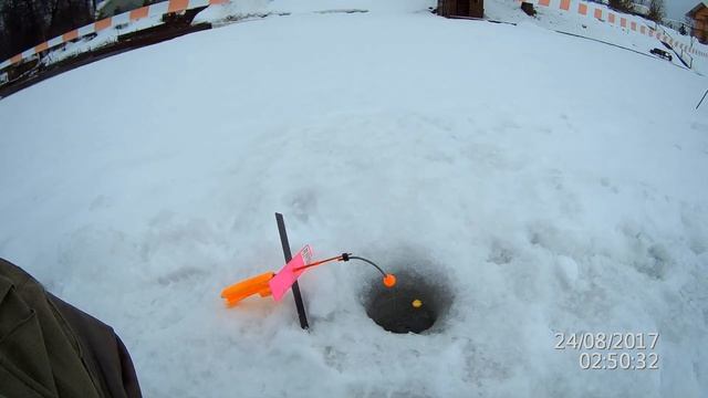 Ловля форели со льда в КРХ "Видная Рыбалка" 05.03.2019г. смотреть онлайн