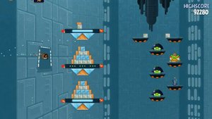 Angry Birds Star Wars Level 2-24 Death Star. 3 stars