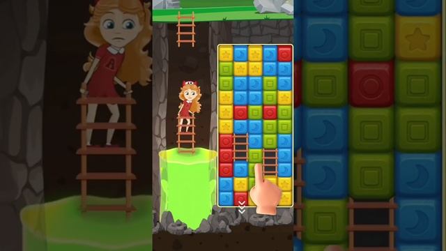 Toy Blast game ads '11' Acid Rising Help making stairs puzzle match