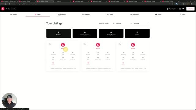 Canvas - MyListing Dashboard CSS Packages (Light and Dark Modes) смотреть онлайн