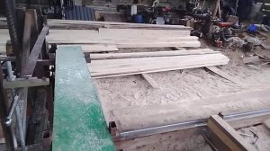 Транспортировка брёвен на пилораму