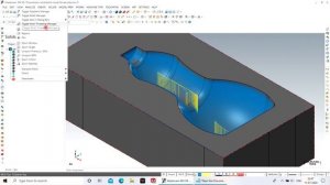 BOTTIL MOULD FEAMALE PART  3D PROGRAMMING MASTERCAM X9