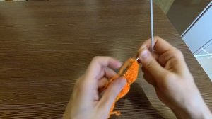 Дырчатый ажурный узор спицами со спущенными петлями